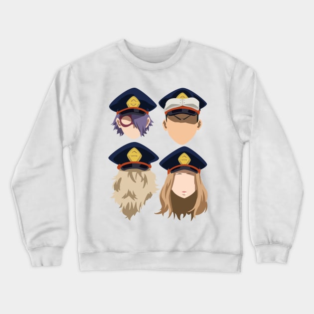 Shiketsu High Crewneck Sweatshirt by MrDarthGaber